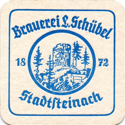 stadtsteinach ku-by schübel quad 1-2a (185-brauerei l schübel-blau)